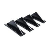 RTOPWV Car Rear Diffuser, for AAA Anti-Crash Spoiler Lip Splitter Rear bumper Diffuser Lip Spoiler Shark Fin Double Wings Trim Covers,B