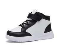 RTOUNT Unisex Boys Sports Shoes Kids Girls Running Shoes Children's Shoes Breathable Outdoor Trainers Leisure Trainers, black, 12.5 UK Child
