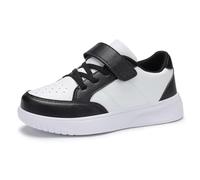 RTOUNT Unisex Boys Sports Shoes Kids Girls Running Shoes Children's Shoes Breathable Outdoor Walking Shoes Lightweight Breathable Leisure Road Running Shoes, black, 1.5 UK Child