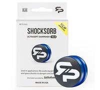RTP Tennis Racket Vibration Dampener - ShockSorb Blue Ultrasoft V3 The Only Dampener Made for Pain Relief - Handcrafted with Patented Material Sorbothane Made in USA - 1 Pack Limited Warranty…