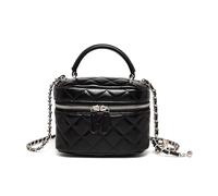 RTPRTP Boxed handbag, cool style fashionable women's shoulder bag, crossbody bag, fashionable mini wallet bucket handbag, Black, S, Crossbody Small Square Bag