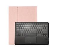 RTQAZWSXE Jiaxu Color Backlit Touch Keyboard with Pen Slot, Leather Protector Case Suitable for iPad 10.2/10.5/Air3/ 7/8/9 Gen