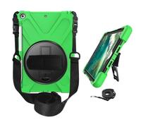 RTQAZWSXE YSJX Anti Drop Shell Pen Slot Shoulder Strap Protective Cover Suitable for iPad mini 7 2024/mini6 8.3 inch Universal(Grass Green (wristband+strap))