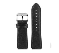 RTRCAGAKM 18mm Fit For Casio A158W A168 / F91w / AE-1200WHD/A158/A159/A169/AE1200 Vintage Watch Strap Retro Leather Watchband Bracelet(Black-steel pin)