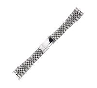 RTRCAGAKM 20 21mm Solid Stainless Steel Watchband Fit For Rolex Oyster Perpetual Date Metal Bracelet Watch Strap(Silver,21mm)
