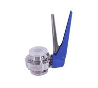 RTRCAGAKM Fit 89mm Pipe OD X 3.5" Tri Clamp Sanitary Butterfly Squeeze Trigger Flow Control Valve SUS 304 Stainless Brewing