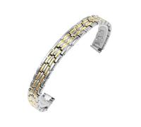 RTRCAGAKM Fit For Armani Small Size Steel Watch Band Fit For DW Fit For Longines Fit For CK Mesh Band 15 16 17mm(15mm,Rose Gold-Fine Mesh)