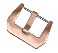 RTRCAGAKM Fit For Panerai PAM441 Metal Strap Buckle Pin Buckle Stainless Steel Watch Buckle 20mm 22mm 24mm 26m Men Women Accessories(Rose gold,24mm)