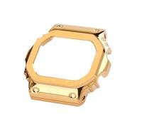 RTRCAGAKM Quick Release Rubber Watchband Fit For G-SHOCK Fit For Casio DW-5600 GW-B5600 GW-M5610 Silicone Watch Band DW5600 Case Strap Men's Bracelet(Single Case gold,For DW-5600)