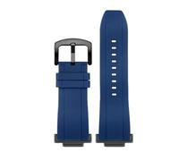 RTRCAGAKM Quick Release Rubber Watchband Fit For G-SHOCK Fit For Casio DW-5600 GW-B5600 GW-M5610 Silicone Watch Band DW5600 Case Strap Men's Bracelet(Blue-black pin,For DW-5610)