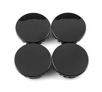 RTRHINOTUNING 4PCS 67mm(2.63in)/55mm(2.17in) Wheel Center Caps Black