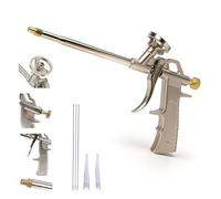RTRMAX PU Foam Spray Gun - Heavy Duty Insulation Tool for Polyurethane Foam, Reusable, Fits Standard Cans, Lightweight & Durable, Insulation Spray Gun Applicator for Filling, Sealing, Caulking