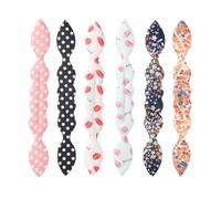 RTRTGS 6 Pieces Donut Bun Maker Hair Accessories Reusable Sponge Foam Hair Styling Tools French Twist Curler Tool Clip Sandwich Skillful for Girls Women