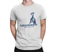 RTRTRwtuW Men-Symbol-T-Shirt-The-Bluetones-100-Cotton-Clothes-Vintage-Short-Sleeve-Crew-Neck-Tee-Shirt White