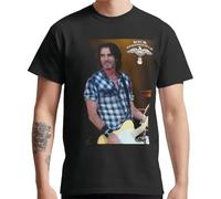 RTRTRwtuW Men-t-shirt-rick-springfield-singer-man-popular-99art-Women-t-shirts Black