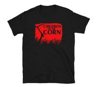 RTRTRwtuW Mod-5-Children-of-The-Corn-Terror-Horror-Movie-Film-Stephen-King-T-Shirt Black