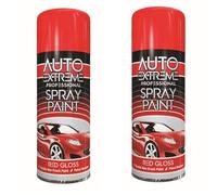 RTS 400ml Red Gloss Spray - Aerosol Professional Spray Paint Can - Glossy Finish Plastic, Smooth Shiny Finish, Fast Drying Formulation, Interior Exterior DIY Paint for Wood, Metal & Plastic (2)