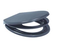 Anthracite Grey Multi Potty Training Toilet Seat with Built-in Removable Child Seat, Slow-Close, Quick-Release for Easy Cleaning, Top or Bottom Fix