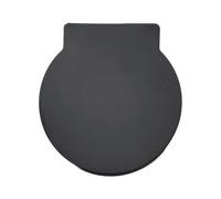 Rts Anthracite Round Top Fix Slow Close Quick Release Toilet Seat