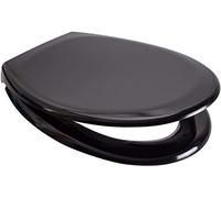 RTS Black Soft Close Toilet Seat Quick Release Top/Bottom Fix