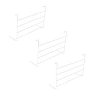 RTS Large 4 Tier Metal Radiator Airer Hanger - Clothes Dryer Towel Hanging Rack - Washing Laundry Drying Racks Rail - Indoor White Radiator Mounted Airer - Four Bar Lightweight Strong Airers - (3)
