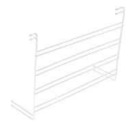 RTS Large 4 Tier Metal Radiator Airer Hanger - Clothes Dryer Towel Hanging Rack - Washing Laundry Drying Racks Rail - Indoor White Radiator Mounted Airer - Four Bar Lightweight Strong Airers - (2)