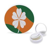 RTSEBVN Air Cushion Makeup Sponges Case Portable Plant Silhouette Printing Air Cushion Puff Box Refillable Body Powder Puff Container for Homemade Liquid Foundation BB Cream, style, One Size, Air