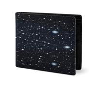 RTSEBVN Cute Wallet Twill Leather Card Holder Fashio Constellations Printing Small Wallet Suitable For Daily Travel, style, One Size, Twill Leather Wallet