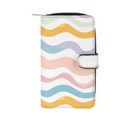 RTSEBVN Leather Wallet Multifunction Long Wallet Fashion Hand Drawn Style Printing Leather Purse with For Women And Men, style, 19.7x11x3.5cm, Leather Wallet