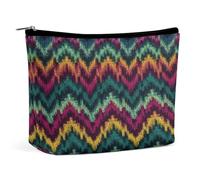 RTSEBVN Makeup Bags Cute Toiletry Bag Large Capacity Colorful Knitted Pattern Printing Cosmetic Bags For Women, style, One Size, Makeup Bags