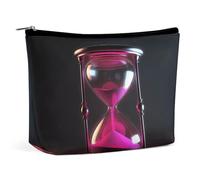 RTSEBVN Makeup Bags Cute Toiletry Bag Large Capacity Hourglass Representing Time Printing Cosmetic Bags For Women, style, One Size, Makeup Bags