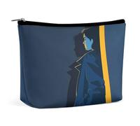 RTSEBVN Makeup Bags Cute Toiletry Bag Large Capacity Leaning Against Wall Printing Cosmetic Bags For Women, style, One Size, Makeup Bags