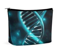 RTSEBVN Makeup Bags Cute Toiletry Bag Large Capacity Science Gene Strand Printing Cosmetic Bags For Women, style, One Size, Makeup Bags