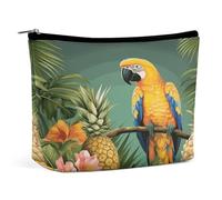 RTSEBVN Makeup Bags Cute Toiletry Bag Large Capacity Summer Parrot Pineapple Bird Printing Cosmetic Bags For Women, style, One Size, Makeup Bags