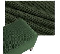 RTSFKFS S-XXXL Ottoman Cover Rectangular, Hassock Slipcover, Stool Protector, Tell Me the Size You Need and We will Customize It for You(Army-Green,65x105cm)