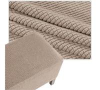 RTSFKFS S-XXXL Ottoman Cover Rectangular, Hassock Slipcover, Stool Protector, Tell Me the Size You Need and We will Customize It for You(Khaki,40x60cm)