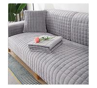 RTSFKFS Sofa Slipcover Corner Sofa Cover L Shape Sofa Cover Corner Shape Couch Cover 3/2/1/4 Seater Velvet Thick Sofa Protector Anti-slip Reversible Quilted Corner Slipcovers Washable