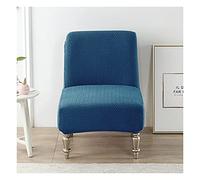RTSFKFS Stretch Armless Chair Cover individual Sofa Slipcover Club Tub Chair Slipcover Removable Washable Furniture Armless Chair Protector,for Dining Living Room Office Reception (Color : D)