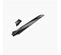 RTSMD 2Pcs Car Center Console Panel Decoration Cover Trim For Mercedes For Benz 15-21 C W205 16-21 GLC X25 Interior Accessories Interior Trim(Bright black)