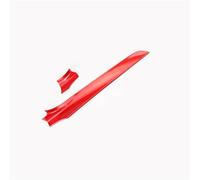 RTSMD 2Pcs Car Center Console Panel Decoration Cover Trim For Mercedes For Benz 15-21 C W205 16-21 GLC X25 Interior Accessories Interior Trim(RED)