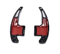 RTSMD 2pcs Car Steering Wheel Shift Paddle For Mustang 2015-2023 Extended Shifter Trim Paddles Interior Accessories Interior Trim(Color 3)