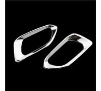 RTSMD 2Pcs/Set Chrome Inner Rear Door Circle Trim Sticker For Peugeot 208 2008-2018 Interior Stickers Accessories Interior Trim(Front door)