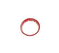 RTSMD 4PCS Car Air Conditioning Outlet Ring Decoration Suitable For A3 S3 Q2 8V 2013-2020 Car Styling Interior Accessories Interior Trim(RED)