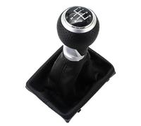 RTSMD 5/6 Speed Car Shift Gear Knob with PU Leather Knob for A6 C6 2004-2012 A4 S4 B8 8K A5 8T 8F Q5 8R 2007-2015 Interior Accessories Interior Trim(Color 2,5speed)