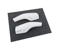 RTSMD Auto Steering Wheel Cover For Tesla For Model 3 For Model Y Car Panel Trim Frame Shift Knob Cover Interior Sticker Accessories Interior Trim(Color 3)