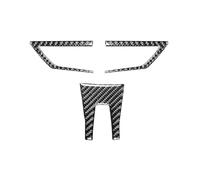 RTSMD Auto Steering Wheel Panel Decoration Trim Cover Sticker Decal Suites Kit For Chevy For Camaro 2010 2011 Soft Car Interior Accessories Interior Trim(Color 2)