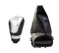 RTSMD Car 5/6 Speed Manual Gear Shift Knob Gaiter Boot Cover Case Collar for Fiesta 2008-2012 Interior Accessories Interior Trim(Color 2,5speed)