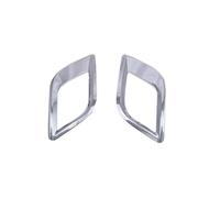 RTSMD Car Accessories Chrome Front Rear Fog Light Lamp Cover Trim For Vauxhall For Opel For Mokka For Buick For Encore 2013 2014 2015 Interior Trim(Rear Cover)