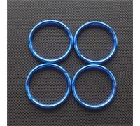 RTSMD Car Air Center Console Outlet Trim Inner Ring Cover For A3 8V S3 2014-2019 Sportback Sedan Interior Accessories Interior Trim(BLUE)