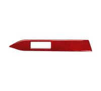 RTSMD Car Center Console Dashboard Decor Cover Trim Sticker Decal for Mustang GT 2015-2021 LHD RHD Auto Interior Accessories Interior Trim(RED,LHD)